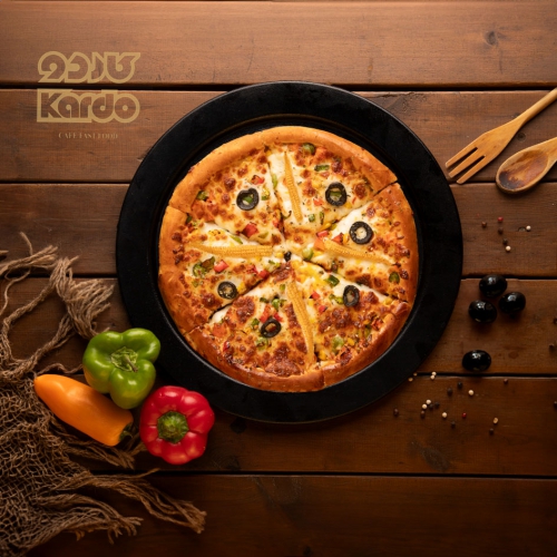  عکس پيتزا سبزيجات