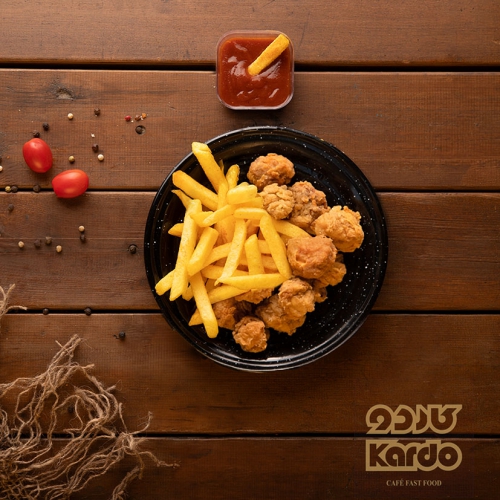  عکس ميکس سيب و قارچ سوخاري